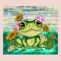 Frog With Sunflower Premium Sweatshirt | Teevron