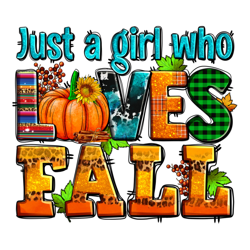 Just A Girl Who Loves Fall Premium Tee by AdoDesignShop | Teevron