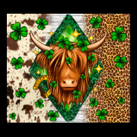 St. Patrick's Day Highland Cow Ladies Tee | Teevron
