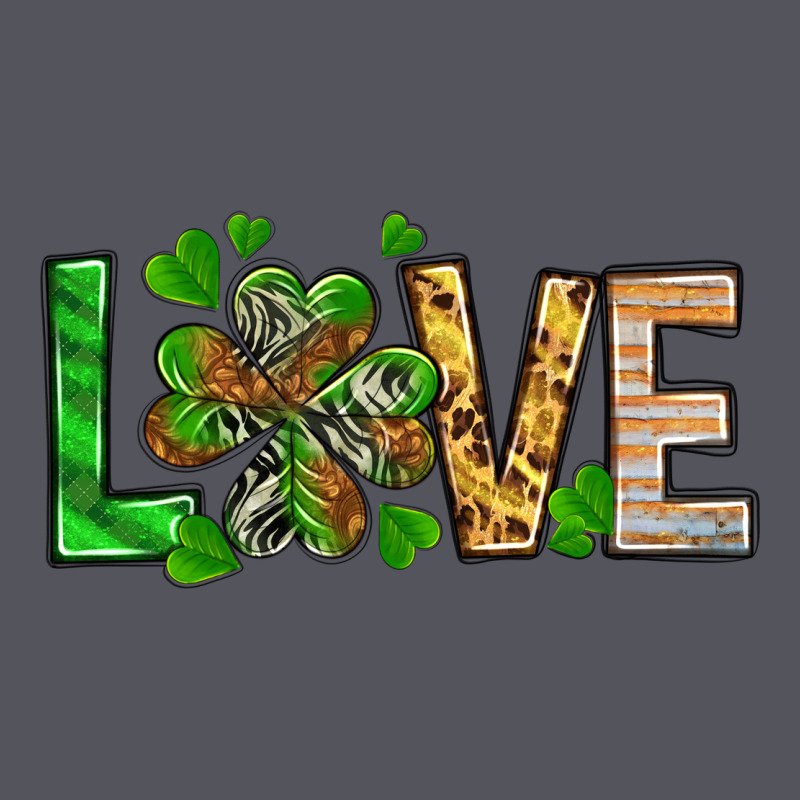 Love Luck With Clover Vintage Hoodie by NancyCooperArtShop | Teevron