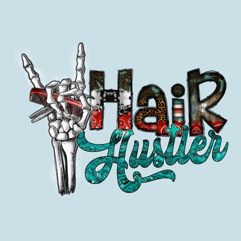 Hair Hustler2 Ladies Tee by SublimationCraftShop | Teevron