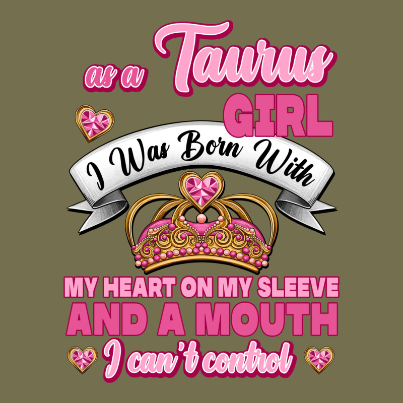 As A Taurus Girl Zodiac Girls Vintage Hoodie by Jasminsmagicworld | Teevron