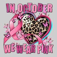 Western Leopard  In October We Wear Pink Heart Premium Tee | Teevron