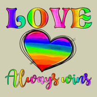 Love Always Wins Heavy Core Tee | Teevron