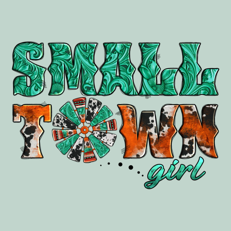 Small Town Girl Western Windmill Zipper Hoodie by Jasminsmagicworld | Teevron