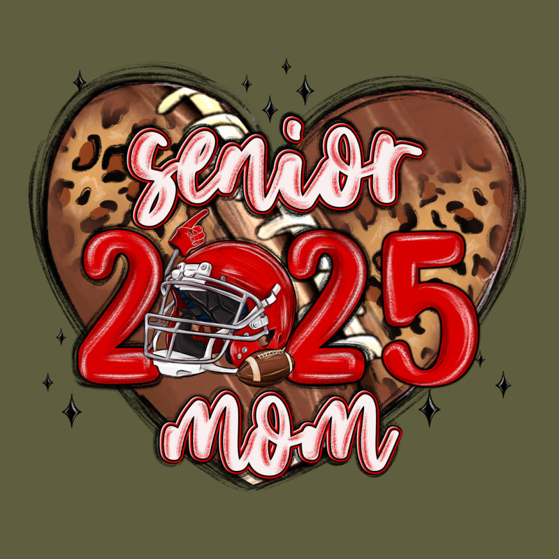 Senior 2025 Mom Football Vintage Tee by MaliasSmallBusiness | Teevron