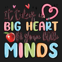 It Takes A Big Heart For Shape Little Minds Classic Tee | Teevron