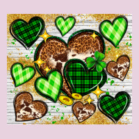 St. Patrick's Day Hearts Tumbler Ladies Tee | Teevron