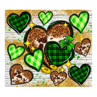 St. Patrick's Day hearts tumbler | Teevron