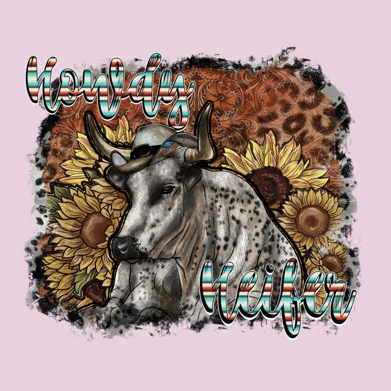 Howdy Heifer Ladies Tee by SublimationCraftShop | Teevron