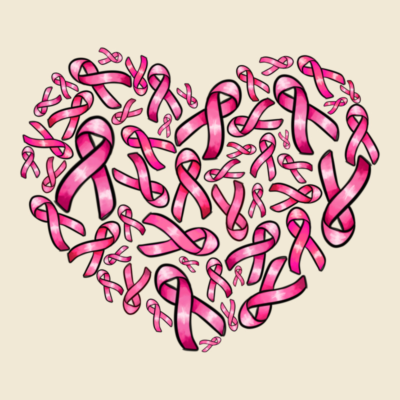 Breast Cancer Ribbon Heart Premium Tee by AdoDesignShop | Teevron
