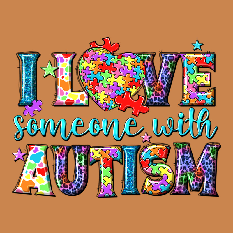 I Love Someone With Autism Heavyweight Hoodie by NancyCooperArtShop | Teevron