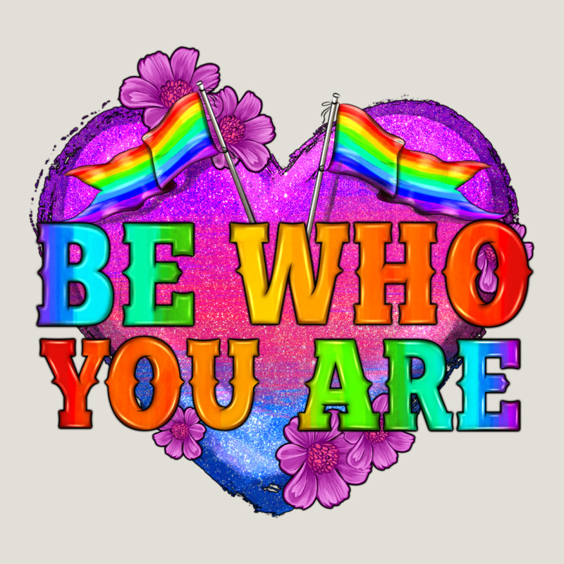 Be Who You Are Heavy Core Tee by HRA Design Shop | Teevron