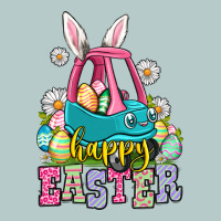 Happy Easter Toddler Car Heavy Core Tee | Teevron