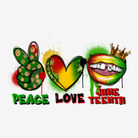 Peace Love Juneteenth Urban Hoodie | Teevron