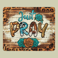 Just Pray Mousepad Heavy Core Tee | Teevron