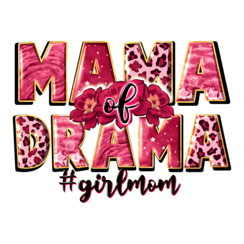 Mama Of Drama Girl Mom Premium Tee by JahusDesignShop | Teevron