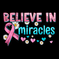 Believe In Miracles With Ribbon Ladies Tee | Teevron