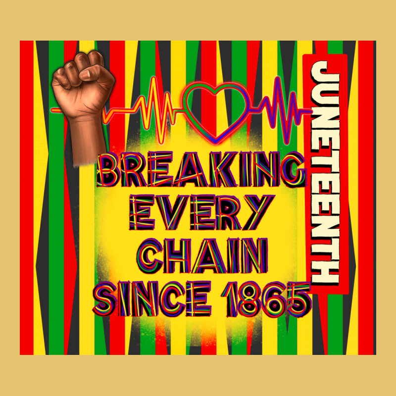 Juneteenth Breaking Every Chain Since 1865 Premium Sweatshirt by TumblerDesignByShophia | Teevron