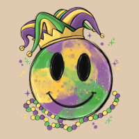 Smiley Face Mardi Gras Heavyweight Sweatshirt | Teevron