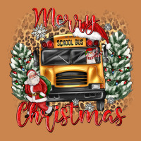 Merry Christmas School Bus Heavyweight Hoodie | Teevron