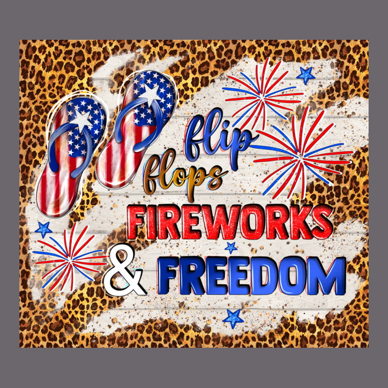 Flip Flops Fireworks & Freedom 4th Of July Premium Sweatshirt by TumblerDesignByShophia | Teevron