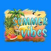 Summer Vibes Sunset And Fruits Zipper Hoodie | Teevron