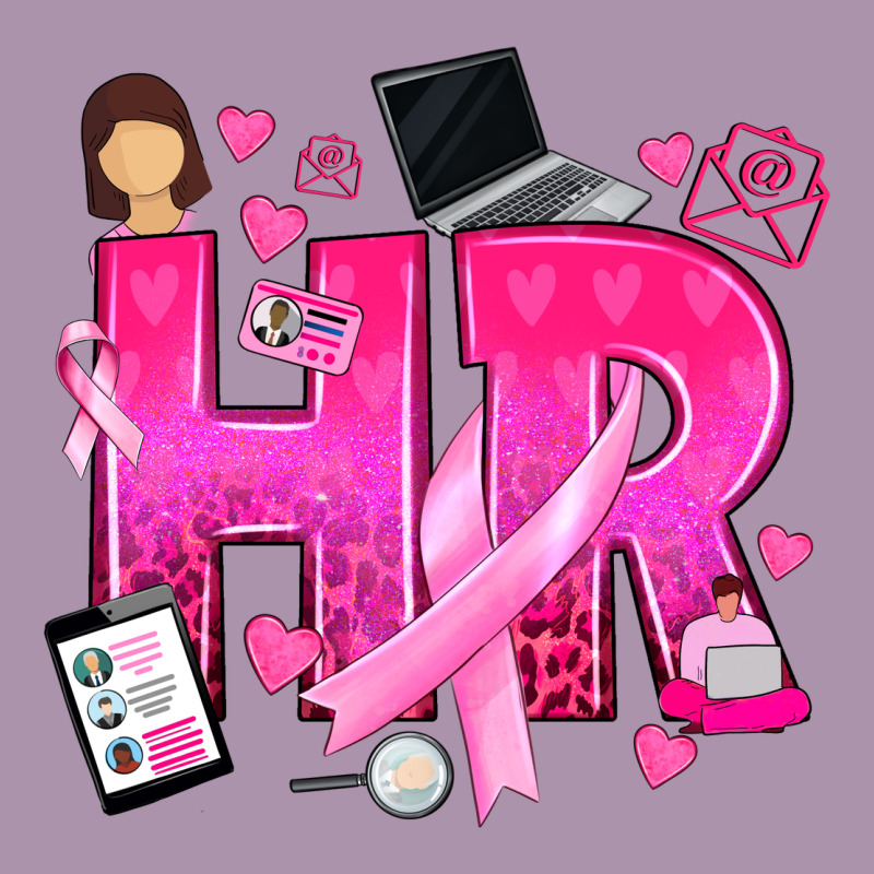 Breast Cancer Hr Human Resources Heavyweight Hoodie by texasbilliewilder | Teevron