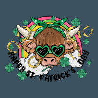 St. Patrick's Day Highland Cow Urban Heavy Tee | Teevron