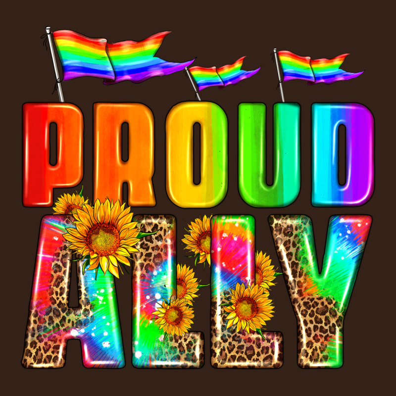 Proud Ally Heavy Core Tee by HRA Design Shop | Teevron