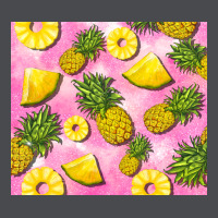 Pink Pineapple Zipper Hoodie | Teevron
