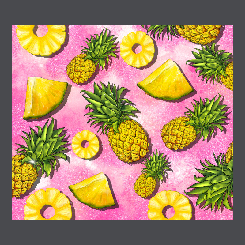 Pink Pineapple Zipper Hoodie by BarkalooDesign | Teevron