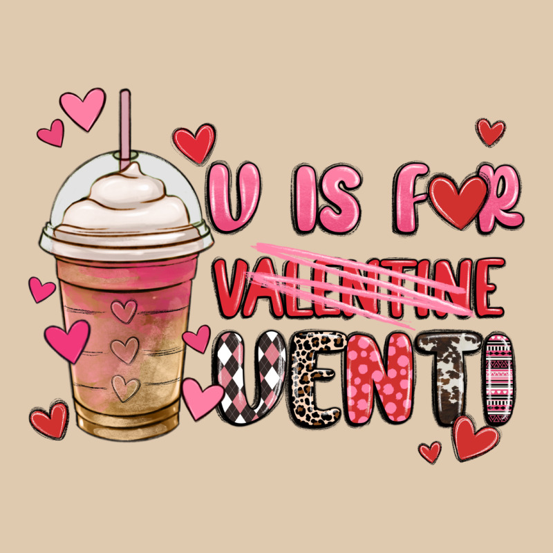 V Is For Valentine Venti Coffee Cup Heavyweight Sweatshirt by MaliasSmallBusiness | Teevron