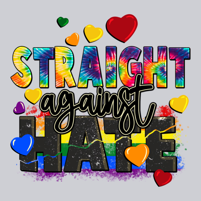Straight Against Hate Urban Hoodie by FaDigitalArtStudio | Teevron