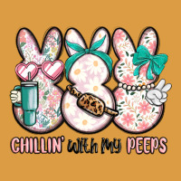 Easter Chilling With My Peeps Bunny Urban Heavy Tee | Teevron