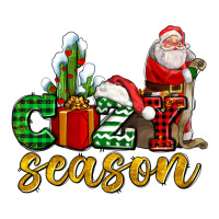 cozy season with santa christmas tree cactus and gift | Teevron
