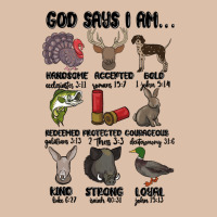 God Says I Am Hunting Urban Heavy Tee | Teevron
