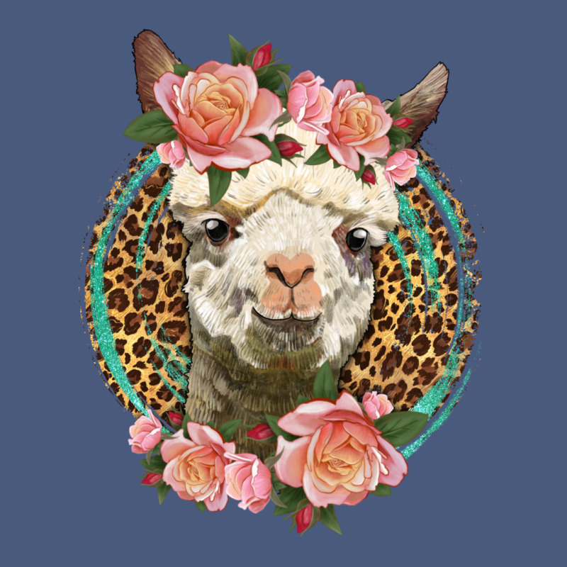 Western Llama And Roses Vintage Hoodie by LillyAllenDesigns | Teevron