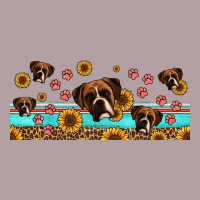 Western Boxer Dogs Vintage Hoodie | Teevron