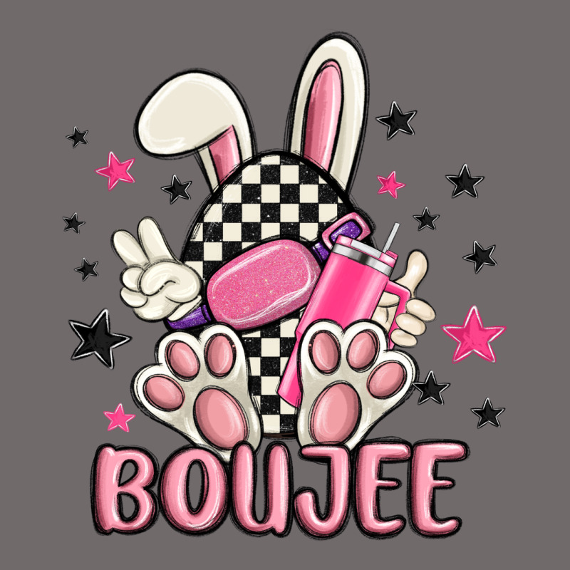 Boujee Checkered Easter Bunny Egg Trending Urban Heavy Tee by MaliasSmallBusiness | Teevron