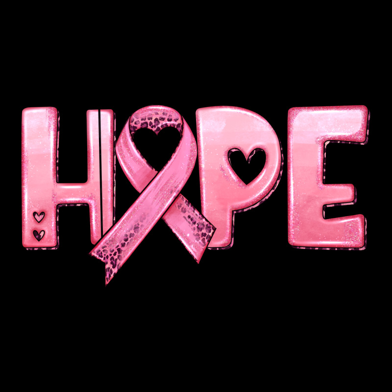 Hope And Pink Ribbon Ladies Tee by HRA Design Shop | Teevron