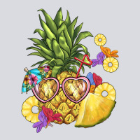 Pineapple Enjoying Zipper Hoodie | Teevron