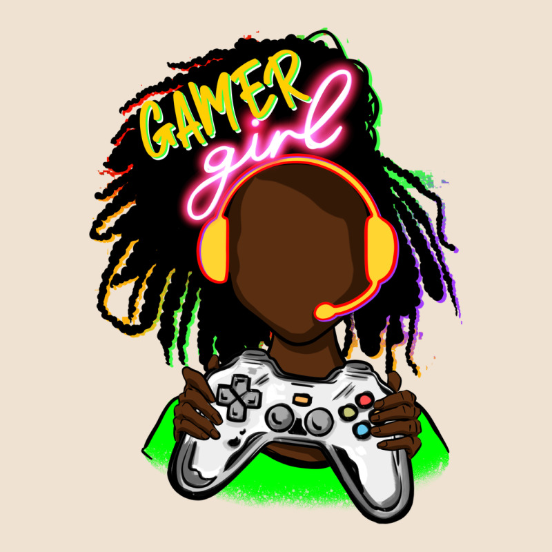 Black Gamer Girl Urban Hoodie by FaDigitalArtStudio | Teevron