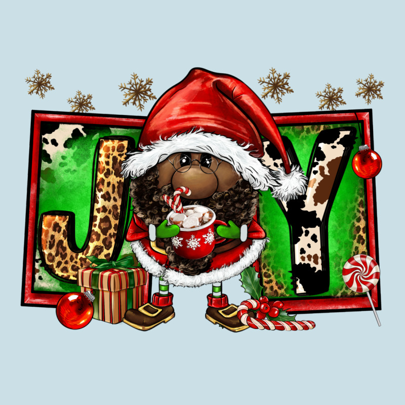 Joy Afro Santa Gnomes Ladies Tee by FaDigitalArtStudio | Teevron