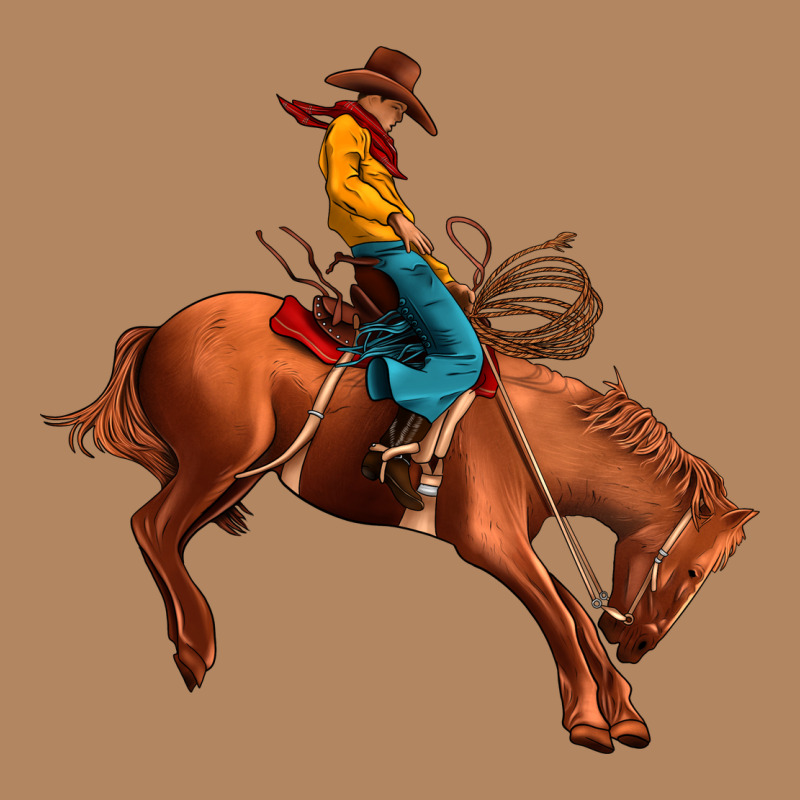 Cowboy Rodeo Long Sleeve Tee by JahusDesignShop | Teevron