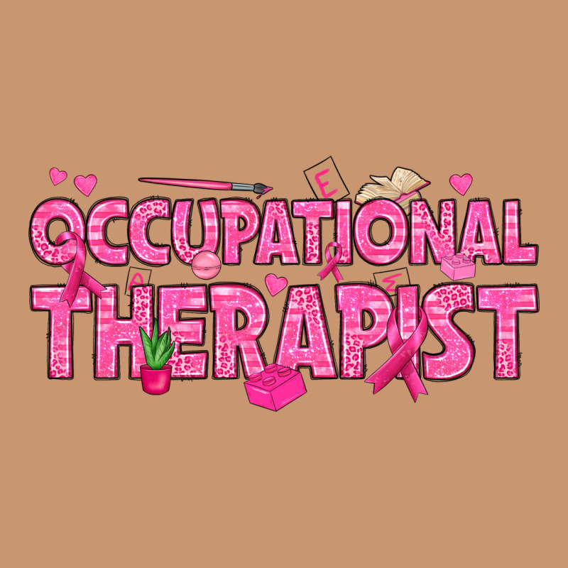 Breast Cancer Occupational Therapist Heavyweight Hoodie by texasbilliewilder | Teevron