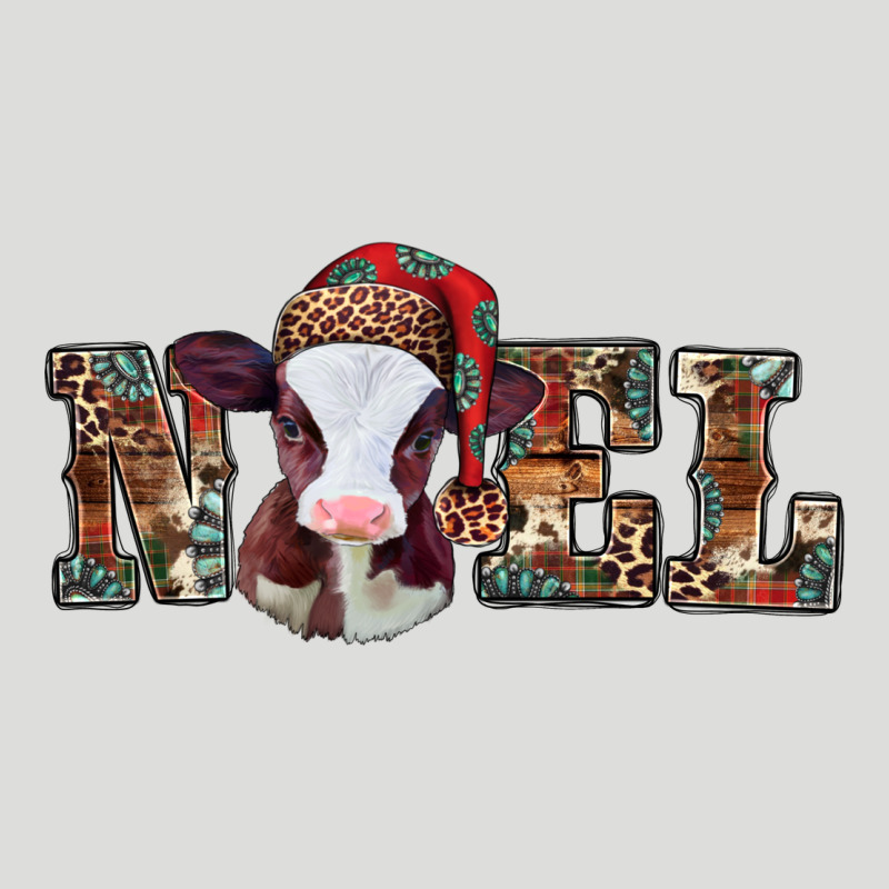 Western Christmas Baby Cow Noel Zipper Hoodie by Jasminsmagicworld | Teevron