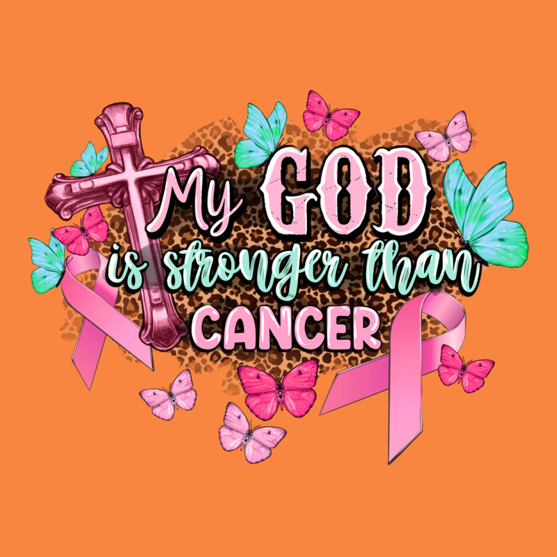 My God Is Stronger Than Cancer Awareness Premium Sweatshirt by HowdyJamesFarm | Teevron