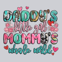 Daddy's Little Girl Mommy's Whole World Heavyweight Sweatshirt | Teevron