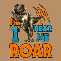 I'm One Hear Me Roar Dinosaur Birthday Vintage Hoodie | Teevron